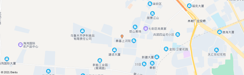 乌鲁木齐开发区管委会_公交站地图_乌鲁木齐公交_妙搜公交查询2024