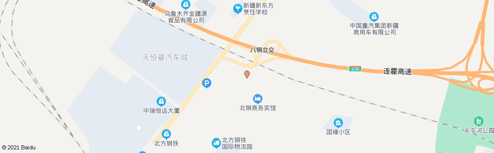 乌鲁木齐钢艺路_公交站地图_乌鲁木齐公交_妙搜公交查询2024