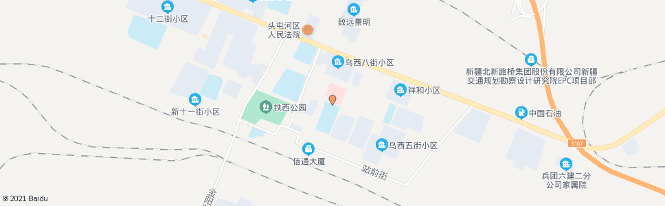 乌鲁木齐西站医院_公交站地图_乌鲁木齐公交_妙搜公交查询2024