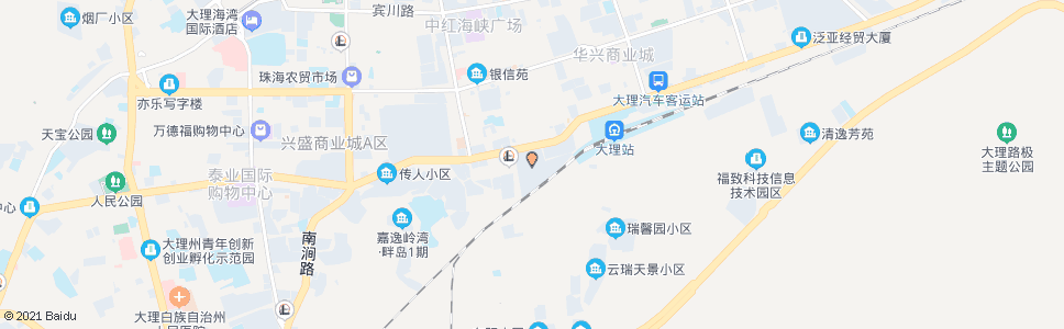 大理建材市场(文昌街)_公交站地图_大理公交_妙搜公交查询2024