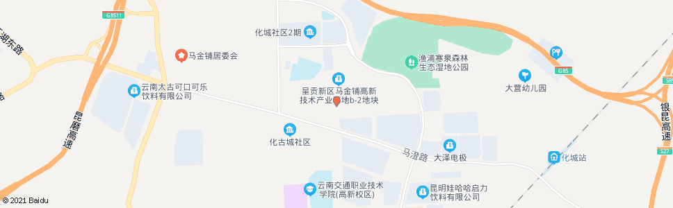 昆明魁星街口(塔山路)_公交站地图_昆明公交_妙搜公交查询2024