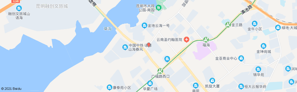 昆明平桥村(昆明地方海事局)_公交站地图_昆明公交_妙搜公交查询2024