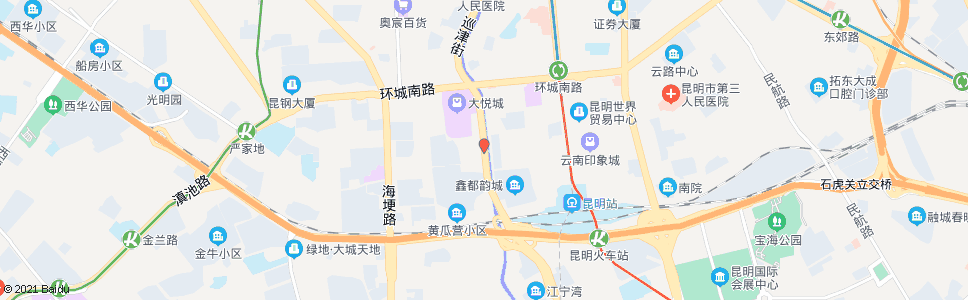 昆明南坝路永平路口_公交站地图_昆明公交_妙搜公交查询2024