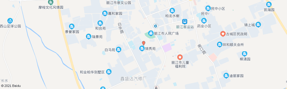 丽江太和西路_公交站地图_丽江公交_妙搜公交查询2024