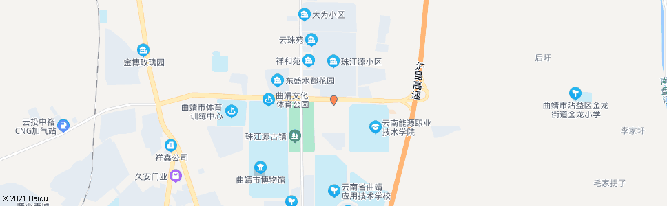 曲靖能源技术学院_公交站地图_曲靖公交_妙搜公交查询2024