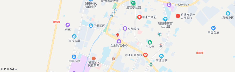 昭通市第二人民医院_公交站地图_昭通公交_妙搜公交查询2024