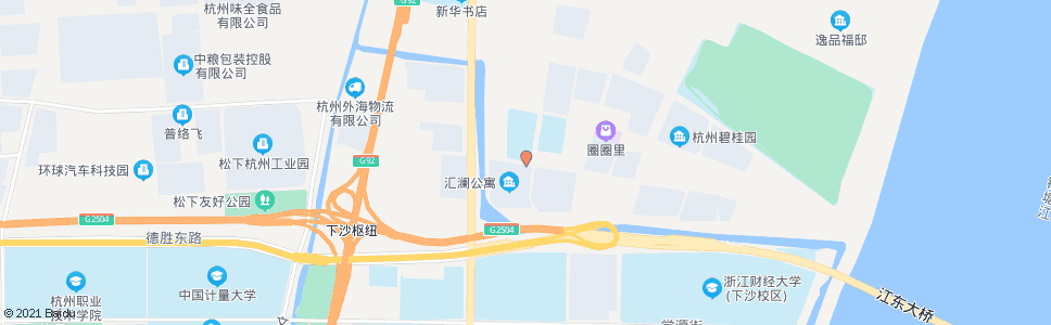 杭州文海北路凌云街口_公交站地图_杭州公交_妙搜公交查询2024