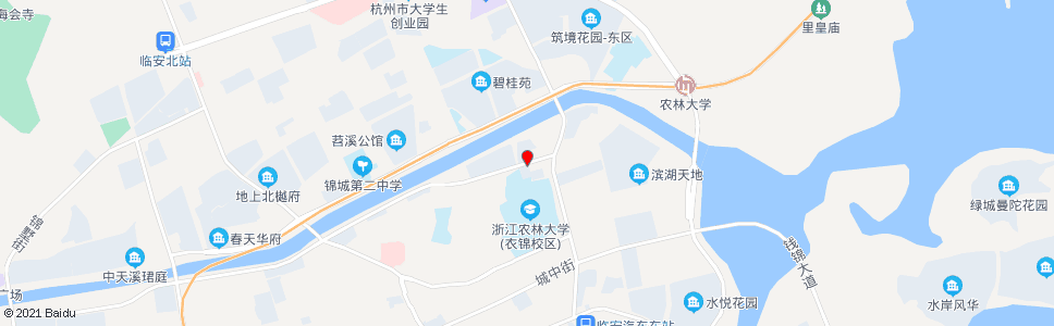 杭州湖山新村_公交站地图_杭州公交_妙搜公交查询2024