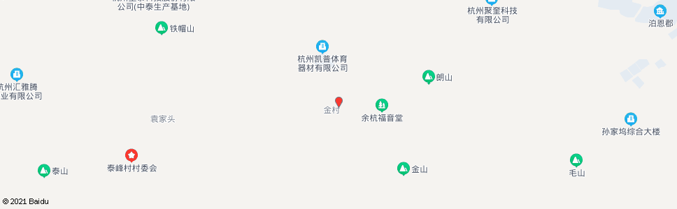 杭州上金村_公交站地图_杭州公交_妙搜公交查询2024