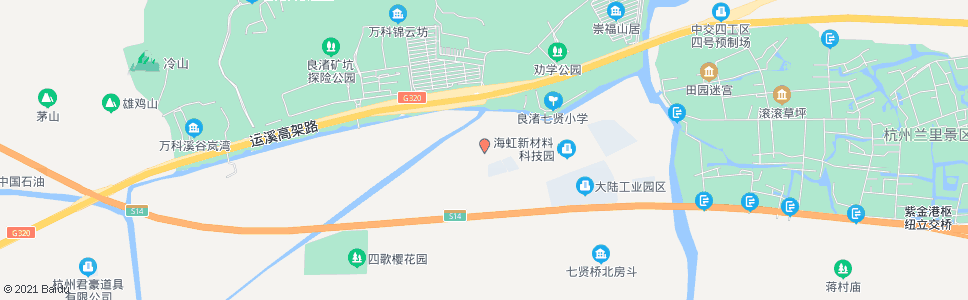 杭州中步桥_公交站地图_杭州公交_妙搜公交查询2024