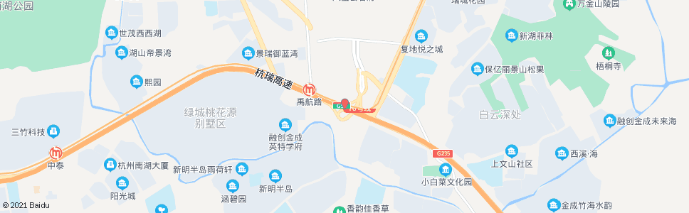 杭州小港口(BRT)_公交站地图_杭州公交_妙搜公交查询2024