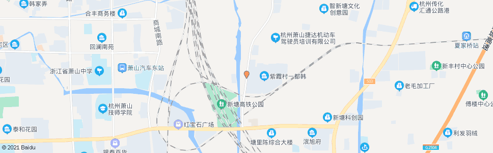 杭州紫霞村_公交站地图_杭州公交_妙搜公交查询2024