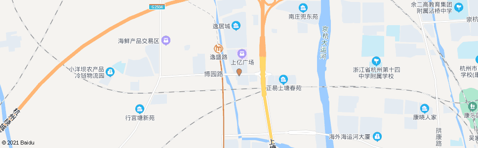 杭州博园路吴家门路口_公交站地图_杭州公交_妙搜公交查询2024