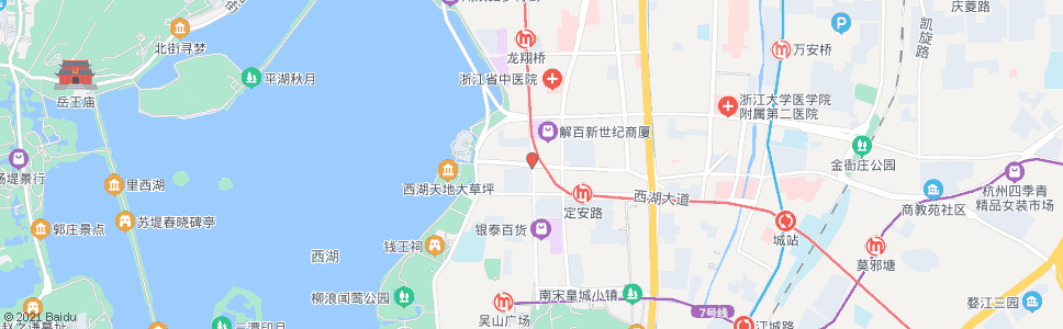 杭州开元路_公交站地图_杭州公交_妙搜公交查询2024