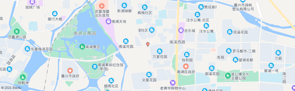 嘉兴南湖路南溪西路_公交站地图_嘉兴公交_妙搜公交查询2024