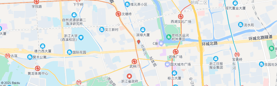 嘉兴西洋桥(藕花洲大街)_公交站地图_嘉兴公交_妙搜公交查询2024