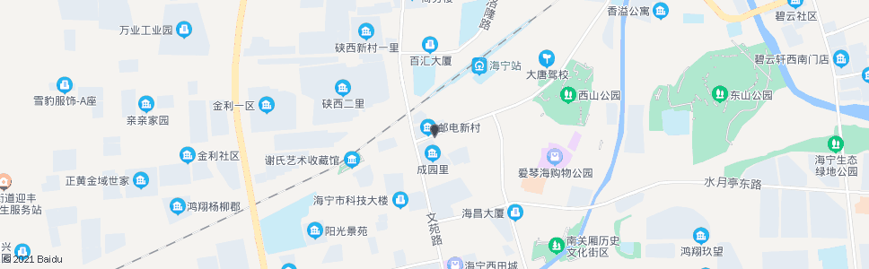 嘉兴邮电新村_公交站地图_嘉兴公交_妙搜公交查询2024