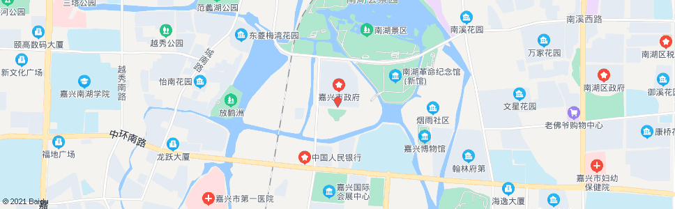 嘉兴东西大道东湖南路口_公交站地图_嘉兴公交_妙搜公交查询2024