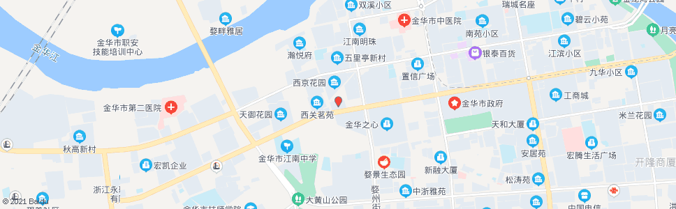 金华茶花庭园_公交站地图_金华公交_妙搜公交查询2024
