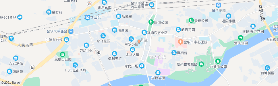 金华四校_公交站地图_金华公交_妙搜公交查询2024