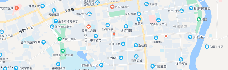 金华质检院_公交站地图_金华公交_妙搜公交查询2024
