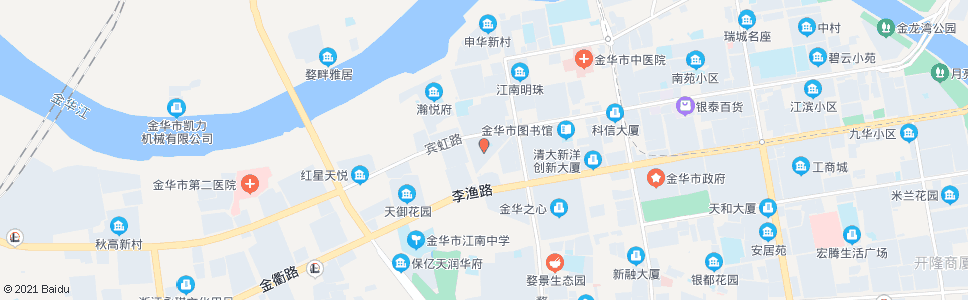 金华西京花园_公交站地图_金华公交_妙搜公交查询2024