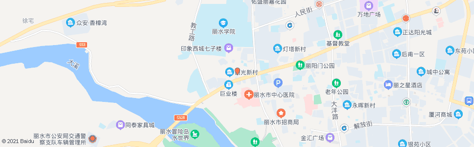 丽水三岩寺_公交站地图_丽水公交_妙搜公交查询2024