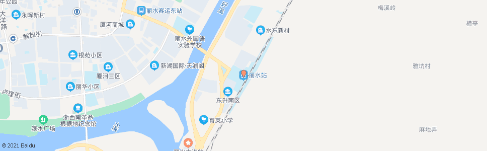 丽水丽水高铁站_公交站地图_丽水公交_妙搜公交查询2024