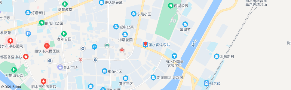 丽水汽车东站_公交站地图_丽水公交_妙搜公交查询2024