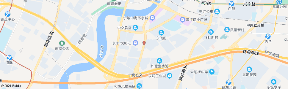 宁波长丰新村_公交站地图_宁波公交_妙搜公交查询2024