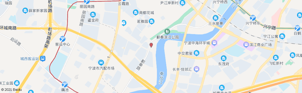 宁波鄞奉路南苑街口_公交站地图_宁波公交_妙搜公交查询2024