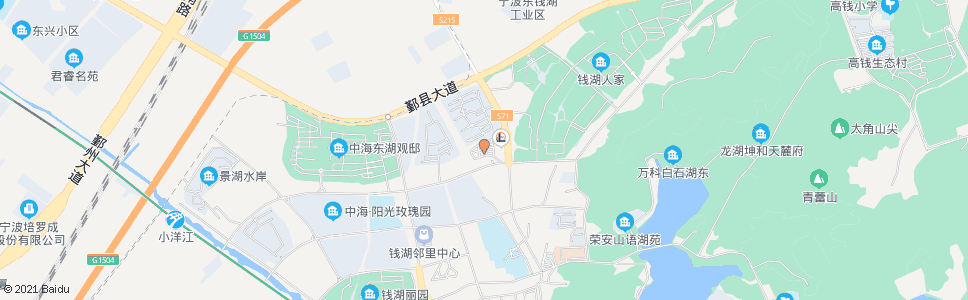 宁波灵湖新村_公交站地图_宁波公交_妙搜公交查询2024