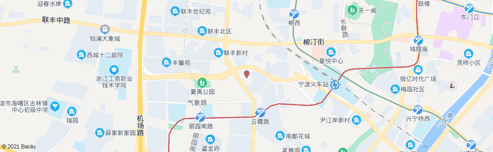 宁波南雅新村(友好医院)_公交站地图_宁波公交_妙搜公交查询2024