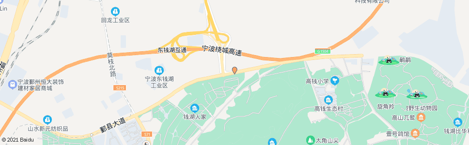 宁波耷河村_公交站地图_宁波公交_妙搜公交查询2024