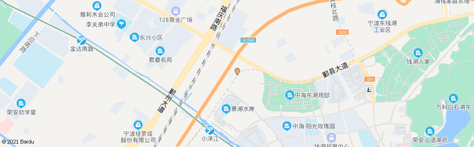 宁波镇岚路鄞县大道口_公交站地图_宁波公交_妙搜公交查询2024