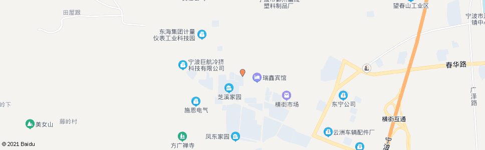 宁波凤美新村_公交站地图_宁波公交_妙搜公交查询2024