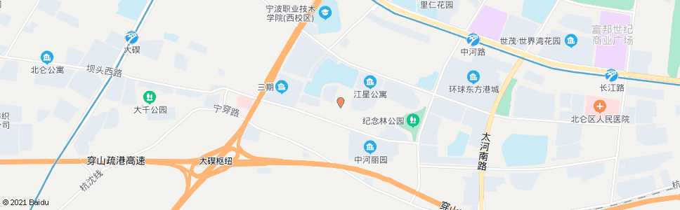 宁波博平小学_公交站地图_宁波公交_妙搜公交查询2024