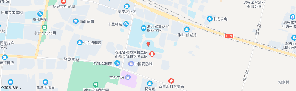 绍兴市交通职业学校_公交站地图_绍兴公交_妙搜公交查询2024