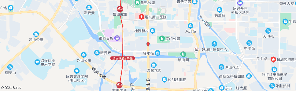 绍兴罗门新村_公交站地图_绍兴公交_妙搜公交查询2024