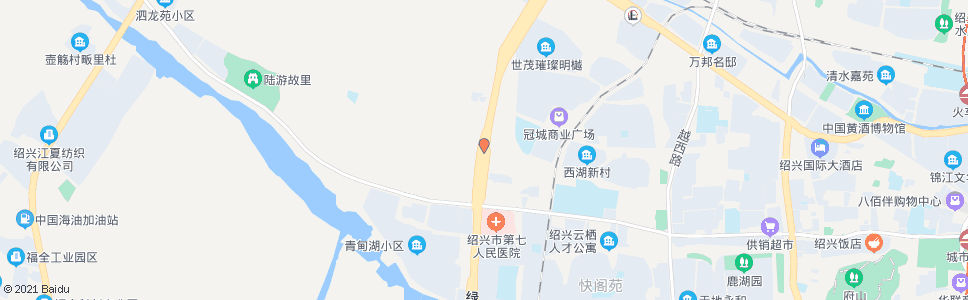 绍兴石堰桥_公交站地图_绍兴公交_妙搜公交查询2024