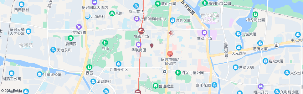 绍兴县前街_公交站地图_绍兴公交_妙搜公交查询2024