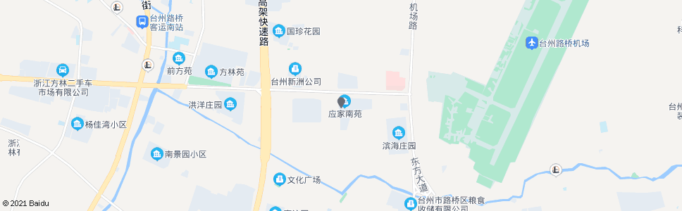 台州应家村_公交站地图_台州公交_妙搜公交查询2024