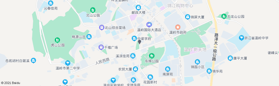 台州月河公园_公交站地图_台州公交_妙搜公交查询2024