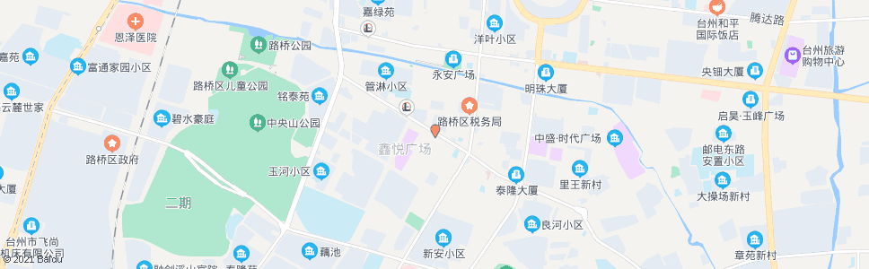 台州路桥自来水公司_公交站地图_台州公交_妙搜公交查询2024