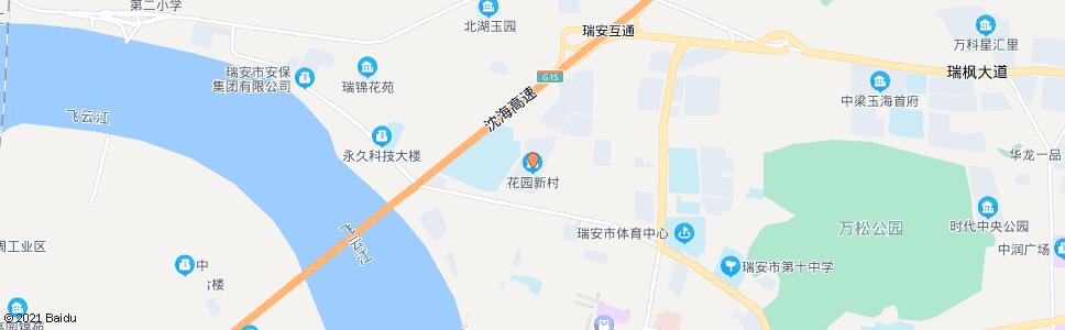 温州花园新村_公交站地图_温州公交_妙搜公交查询2024