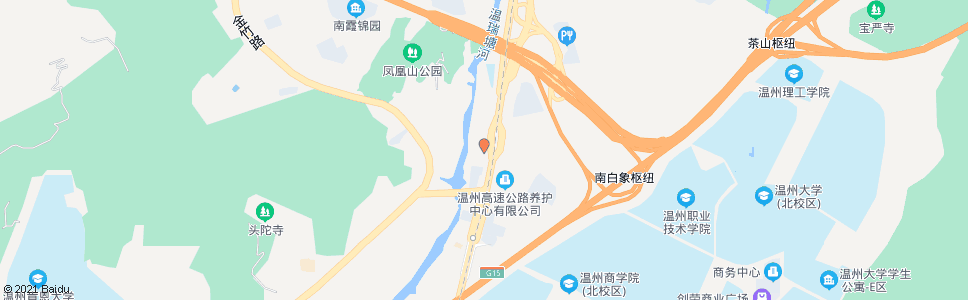 温州南白象街道_公交站地图_温州公交_妙搜公交查询2024