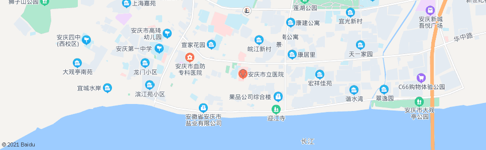 安庆市立医院_公交站地图_安庆公交_妙搜公交查询2024