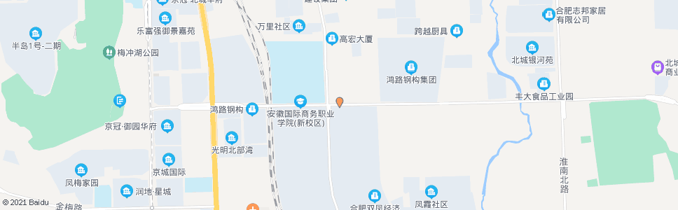 合肥戴店(商务学院)_公交站地图_合肥公交_妙搜公交查询2024