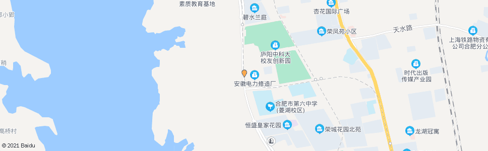 合肥王卫庄_公交站地图_合肥公交_妙搜公交查询2024