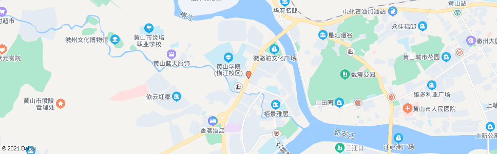 黄山西海南路_公交站地图_黄山公交_妙搜公交查询2024